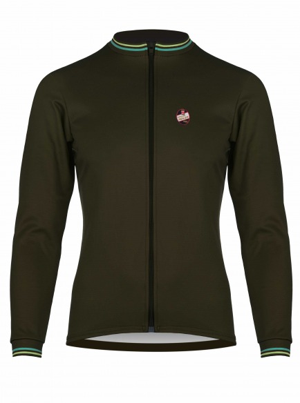 Bonette langarm // dusty olive