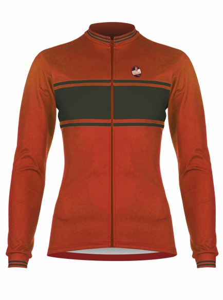 Cipressa langarm // fiesta red
