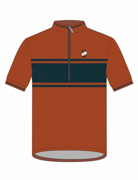 style: Gravel / design: Cipressa / colour: pumpkin